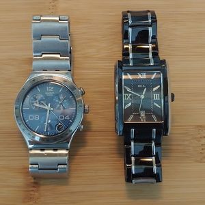 Lot of 2 Mens watches Relic Swatch